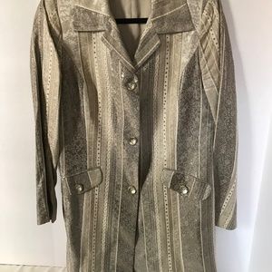 Long shimmering jacket